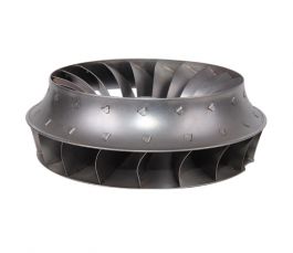 Range hood fan blade